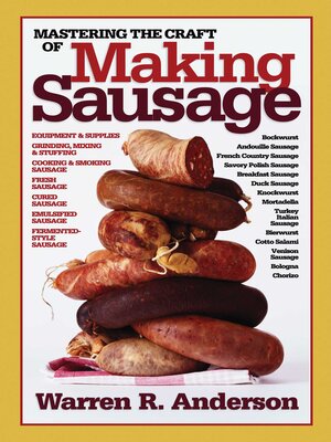 cover image of Mastering the Craft of Making Sausage